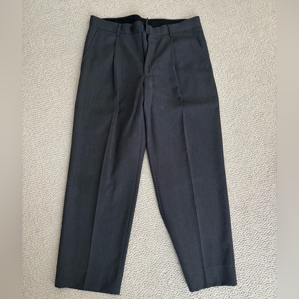 Classic charcoal grey Dress Pants